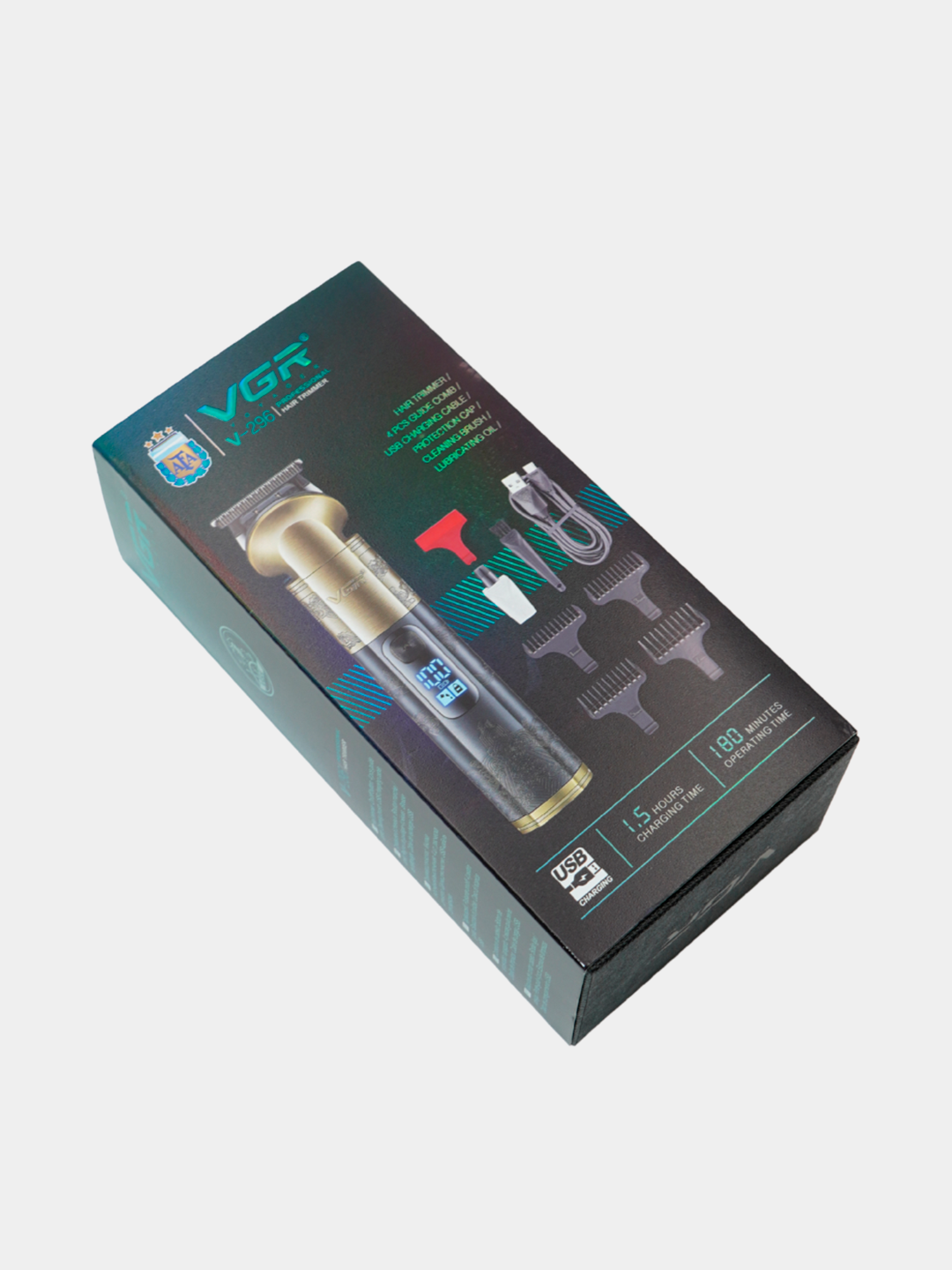 Машинка для стрижки VGR , роторная, 4 бреющих элементов имина для вас — фото 1