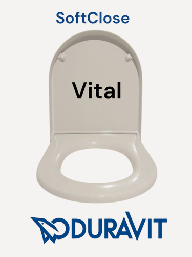 Изображение товара Крышка сиденье для унитаза Duravit Vital SoftClose с микролифтом