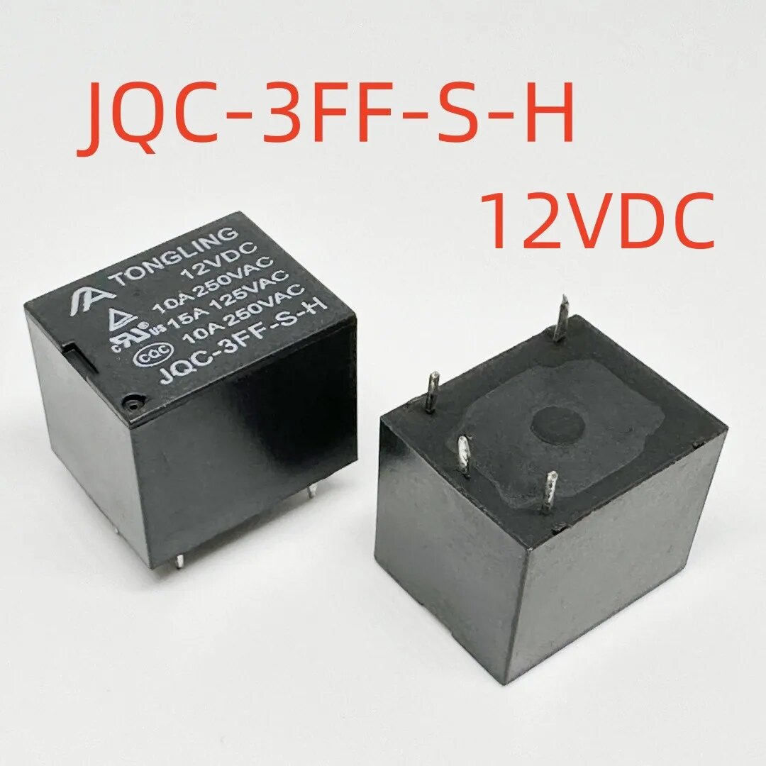 Новинка JQC-3FF-S-H 5V/9V/12V/24V/ (T73-1A-10A) Реле 4pin, JQC-3FF-S-H 12VDC