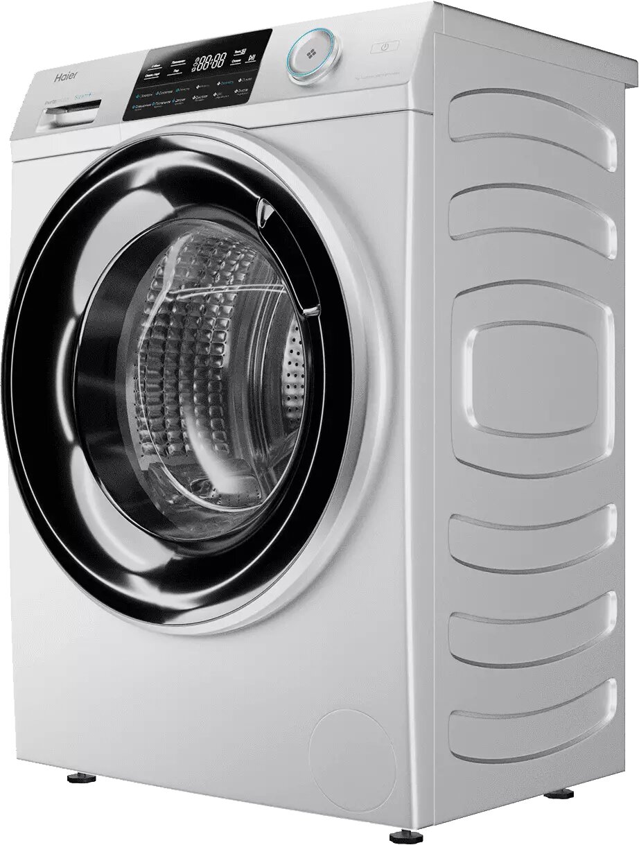 Стиральная машина Haier HW80-BP14969A, белый, инверторный мотор — фото 1