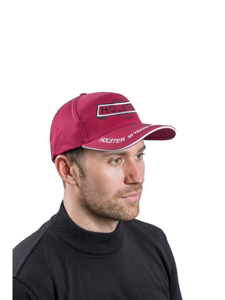 Бейсболка Holster для мужчин, размер 57-58, красный