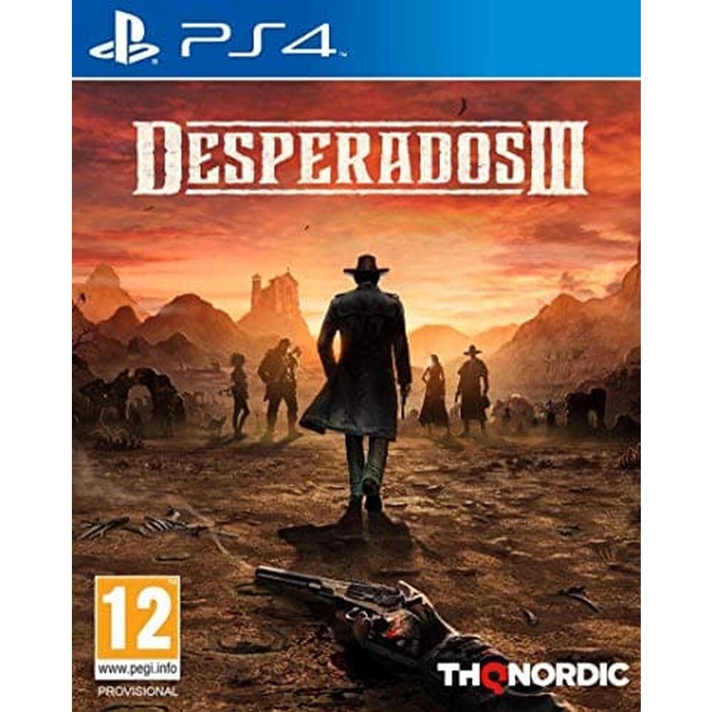 Игра Desperados III, для PlayStation 4, экшн, приключения, стратегия, 16+, полностью на русском
