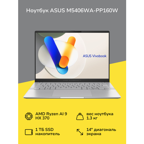 Ноутбук ASUS M5406WA-PP160W 144999₽