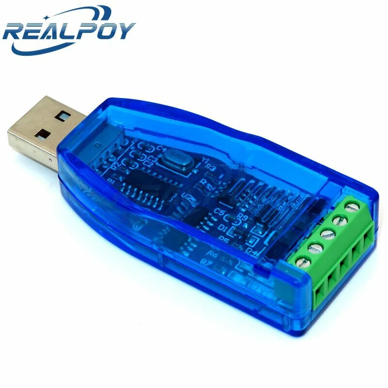REALPOY Преобразователь USB в RS485 RS232, USB TO RS485