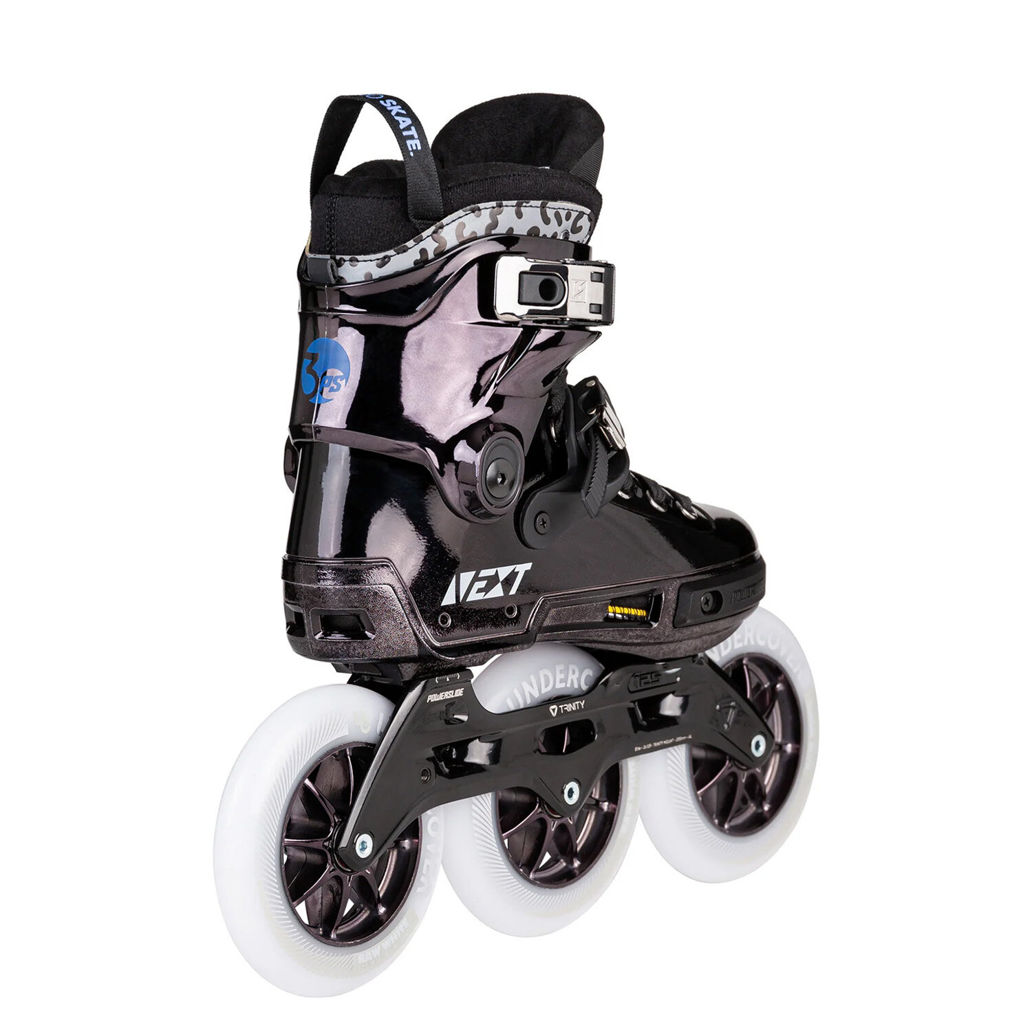 Изображение Роликовые коньки Powerslide Next 30th Anniversary 125 Black Chrome (EUR:44-45)