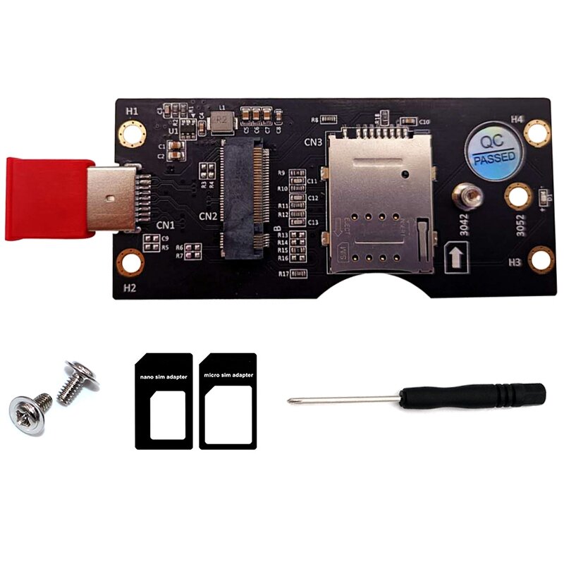 Переходная плата адаптера NGFF M.2 Key B to USB 3.0 с 8-контактным слотом для карты, поддержка модуля 3G/4G/5G для настольного ПК