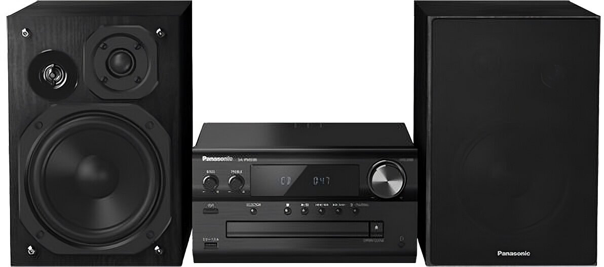 Микросистема Panasonic SC-PMX90EG-K черный 120Вт CD CDRW FM USB BT