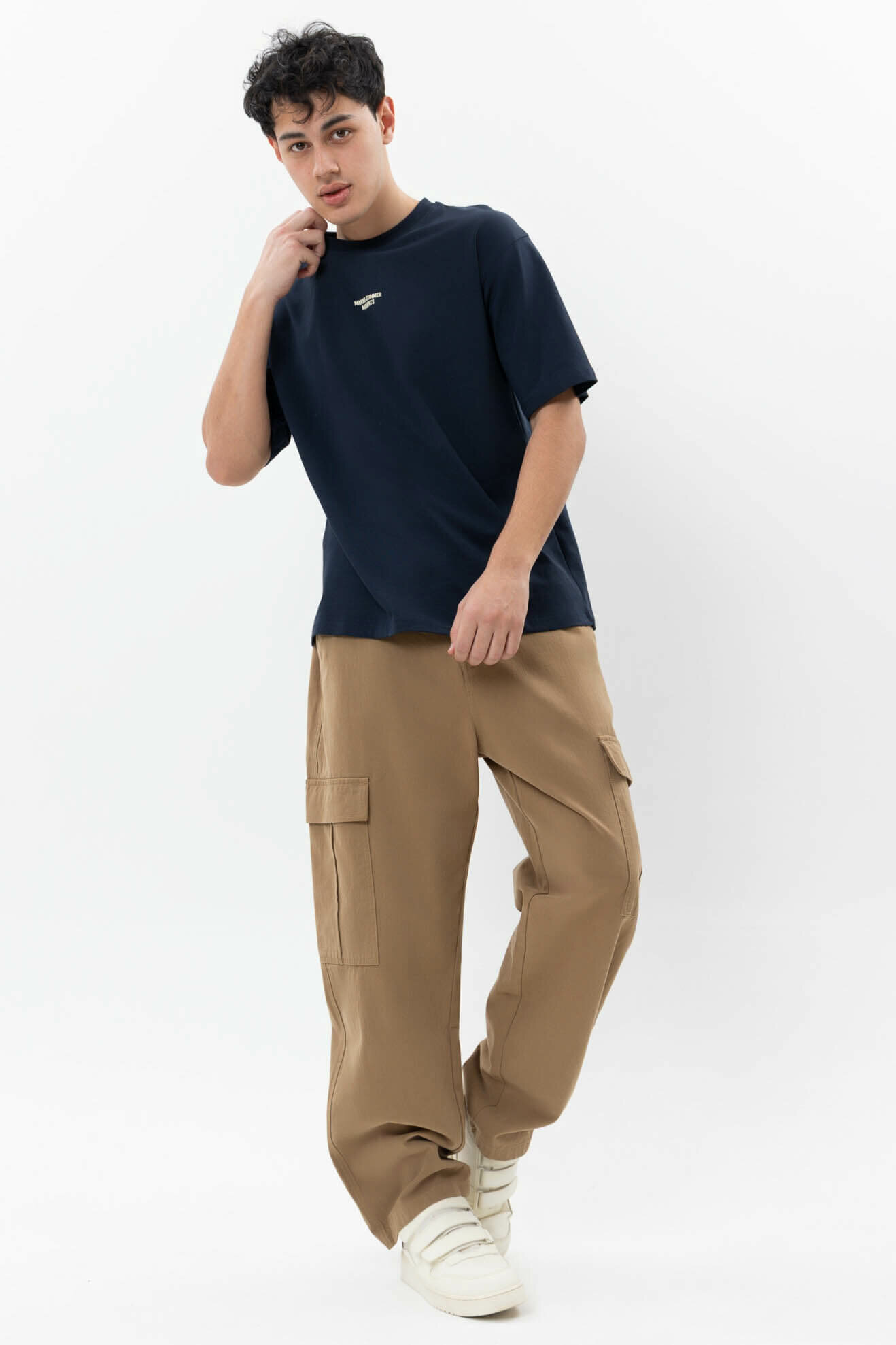 Футболка спортивная TERRA PRO, размер L, navy — фото 1