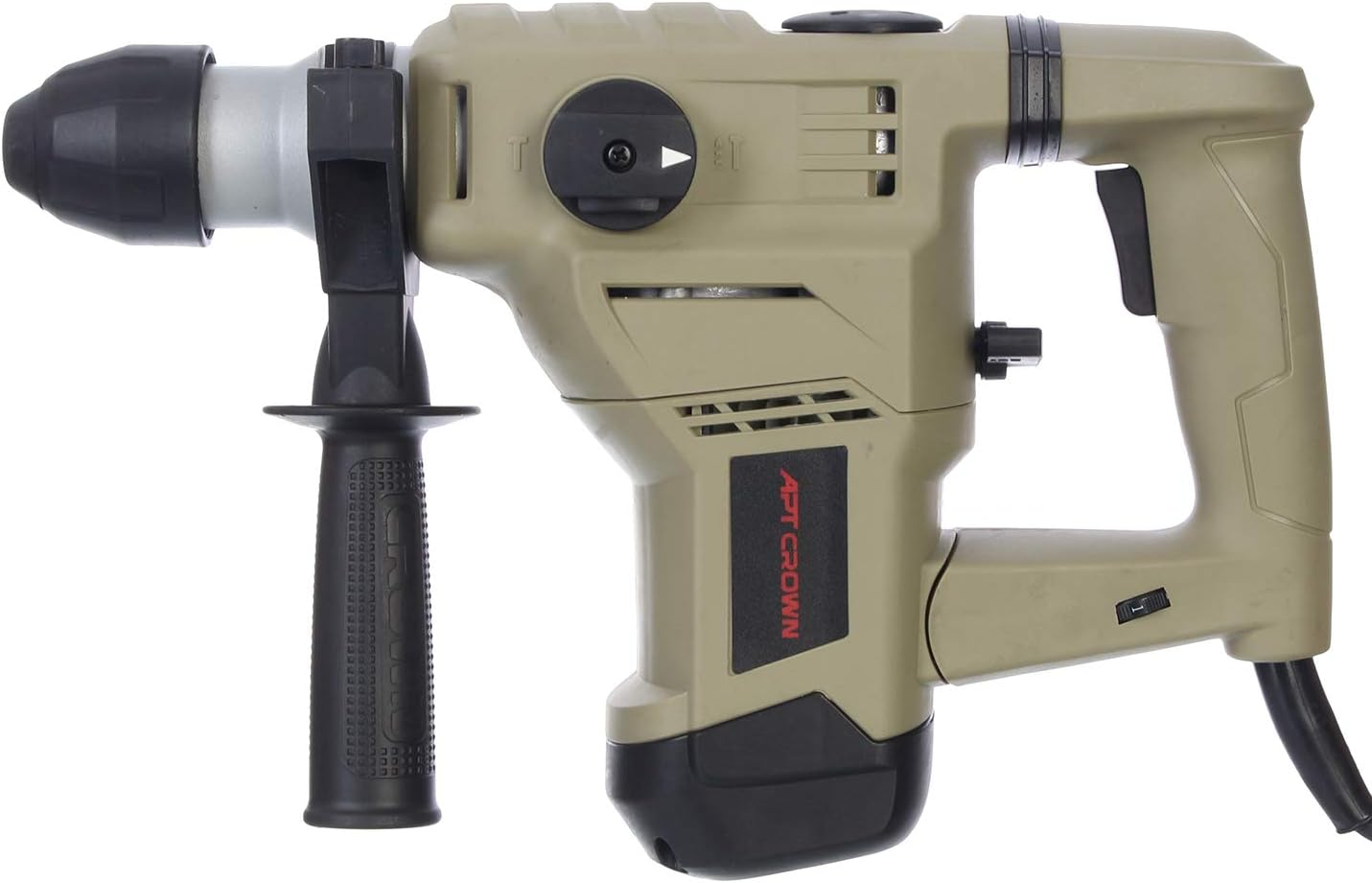 Перфоратор CROWN CT18102 SDS+, с кейсом, патрон 32mm, 1500 Вт, 4.5 Дж — фото 1