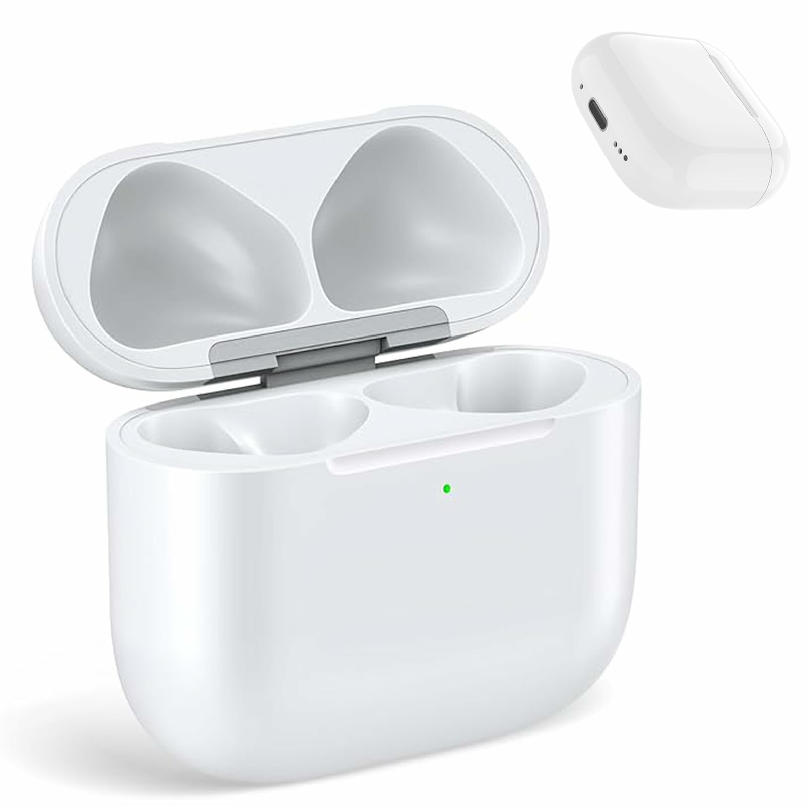 Зарядный кейс AirPods 4 Case A3058 USB-C оригинал, новый (без шумоподавления) — фото 1