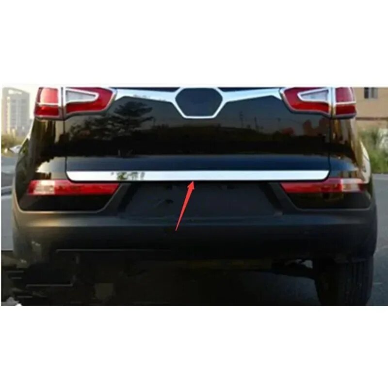 Нижняя крышка задней двери багажника молдинг накладка из нержавеющей стали накладка задней двери автомобильные аксессуары для Kia SportageR 2011-2016