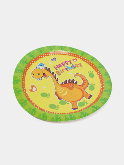 Одноразовая посуда в стиле динозавров — фото 1
