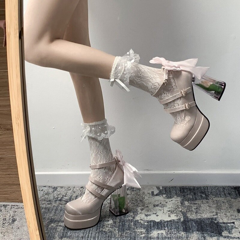 Туфли Мэри Джейн MOOCIE, размер 39, розовый