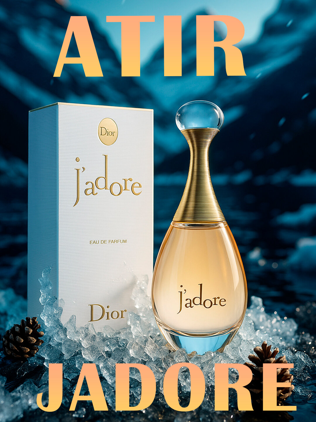 Парфюмированная вода jadore 100 ml
