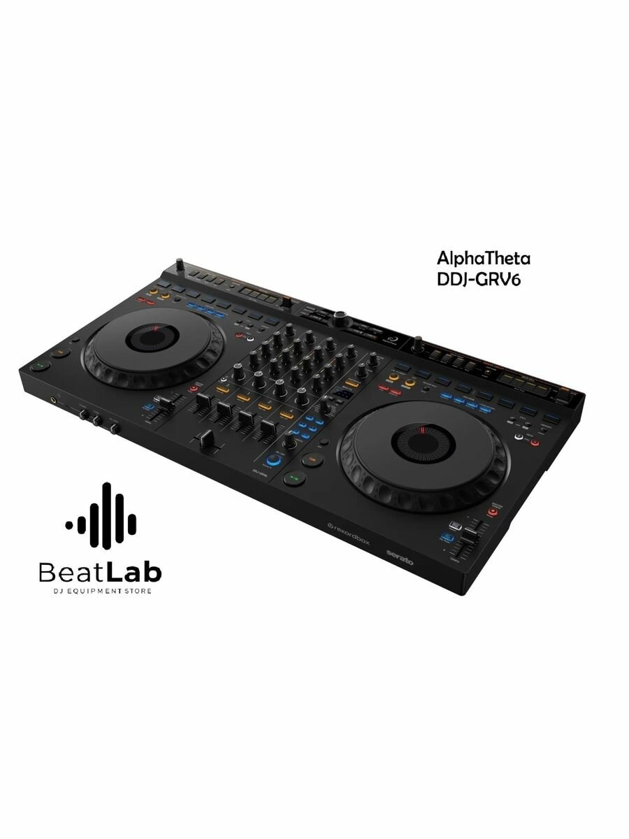 PIONEER DJ DDJ-FLX10 - 4-канальный концертный DJ-контроллер для