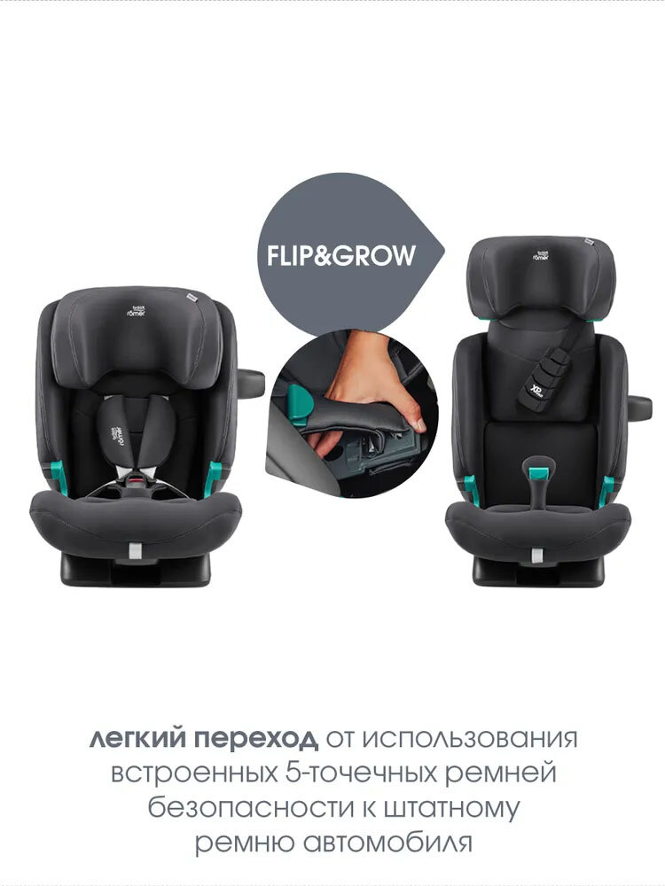 Изображение Автокресло 1/2/3 Britax Roemer ADVANSAFIX PRO Classic Deep Grey