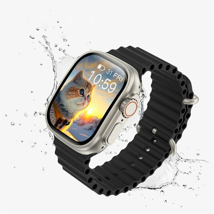 Умные часы 7 MILLIARD Ultra 2, AMOLED, бронзовые, 1,92", 400 мАч — фото 1