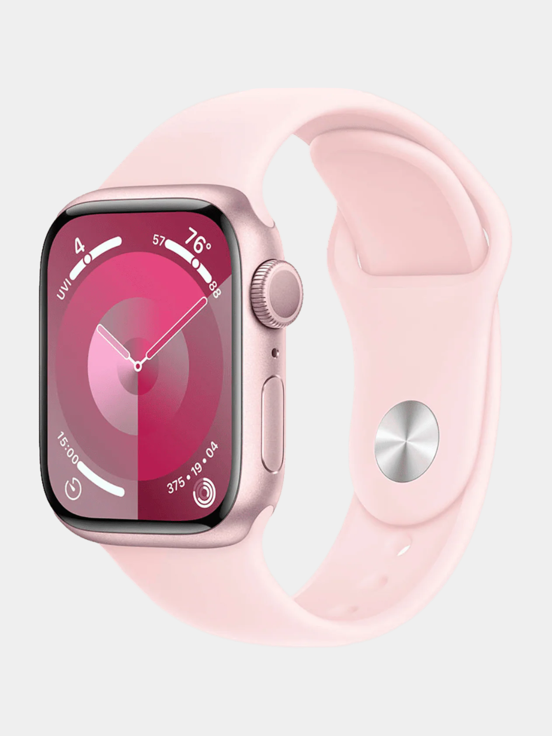 Смарт-часы Apple Watch Series 9 45mm, с GPS, OLED, розовый, магнитная зарядка