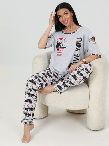 Изображение товара Пижама футболка, брюки