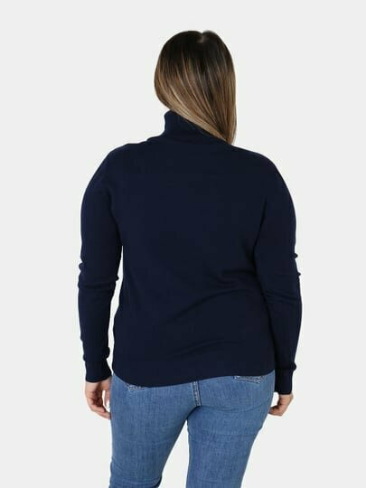 Водолазка , размер One Size, темно-синий — фото 1