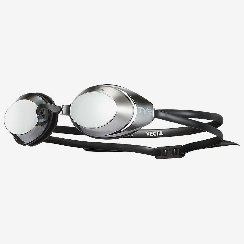 Очки для плавания TYR Vecta Racing Mirrored (043 Серебристый, O/S)
