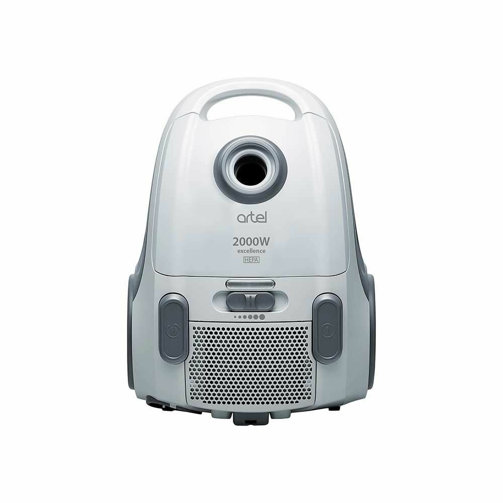 Пылесос Artel VCB 0120, мощность 2000 Вт, объем пылесборника 3,5 л, белый — фото 1