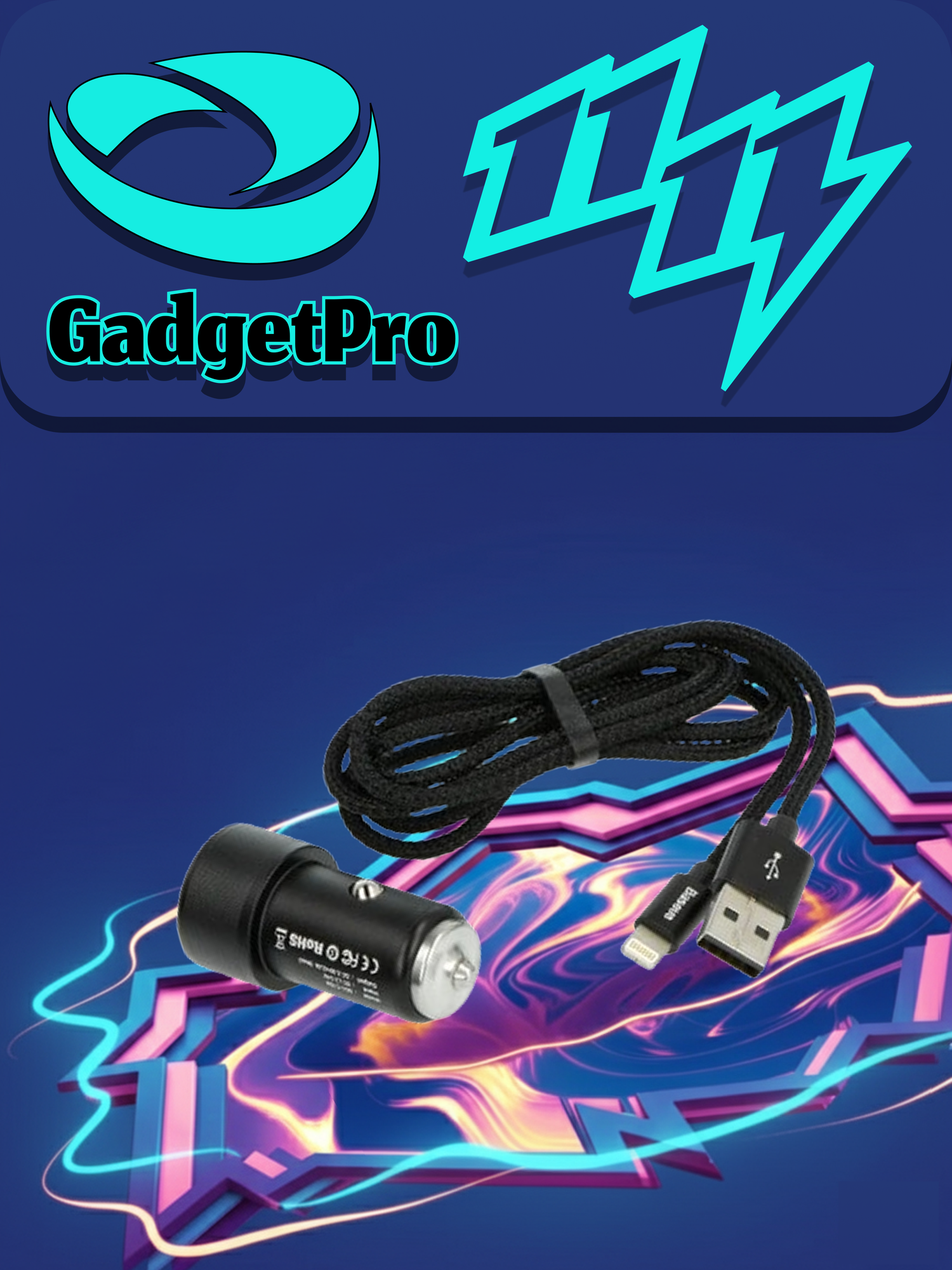 Автомобильное зарядное устройство Remax RCC-226 USB: быстрая зарядка для телефона и планшета.