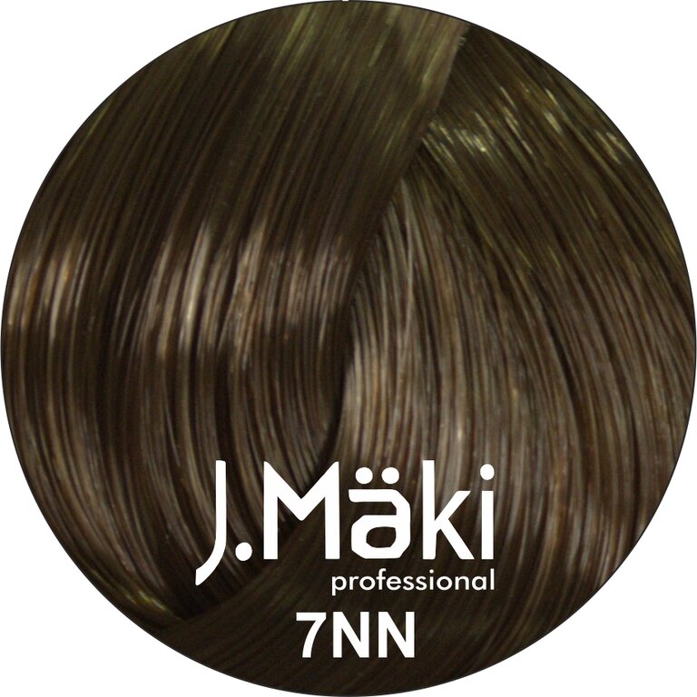 J.Maki 7NN Русый интенсивный cтойкий краситель для волос 60 мл