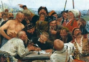 Пазлы 1000 деталей. Репин И. Е. "Запорожцы пишут письмо турецкому султану" (коллекция Третьяковской гал