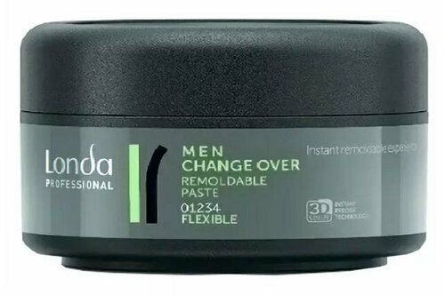 Паста для волос нормальной фиксации мужская Londa Professional Men Change Over Remoldable Paste пластичная 75 мл