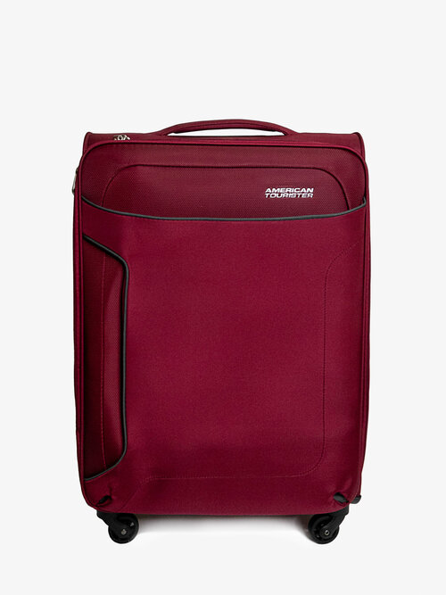 Чемодан American Tourister, 84 л, размер M, бордовый