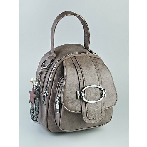 фото Рюкзак "6582-1", фактура зернистая, хаки babak