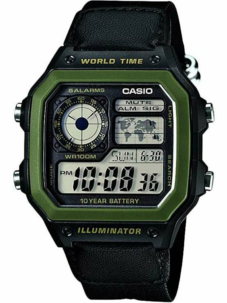 Наручные часы CASIO Collection AE-1200WHB-1B