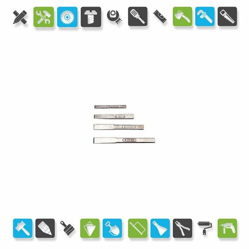 Зубило 160х16 мм 2810-0196 ГОСТ7211-86 (НИЗ)