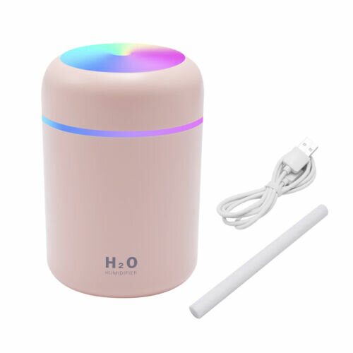 Аромадиффузор-ночник Humidifier H2O, розовый