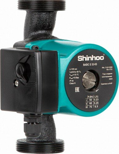 Насос циркуляционный SHINHOO BASIC S 32-4S 180