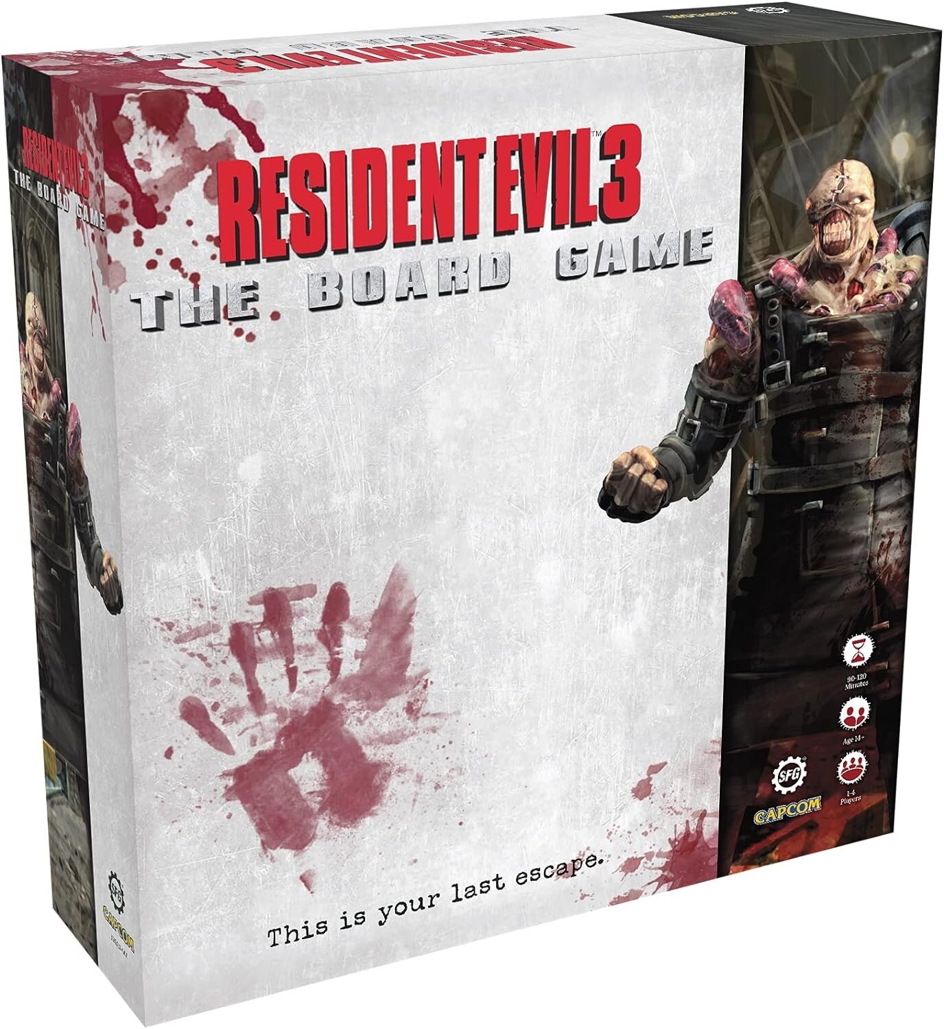 Настольная игра Steamforged Games Ltd Resident Evil 3: на английском - фото №1