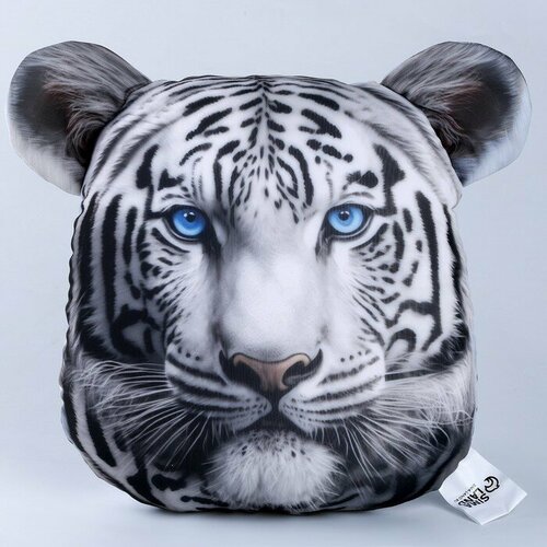 Антистресс подушка «Тигр», серый (комплект из 2 шт)