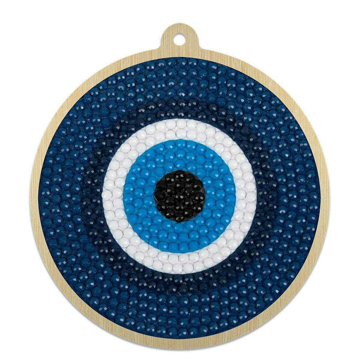 фото Набор "фрея" кристальная (алмазная) мозаика ALVP-021 подвеска "Глаз от сглаза" 8х8 см