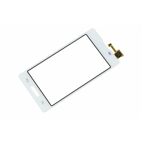 Тачскрин (сенсорное стекло) для LG E450 (Optimus L5 II) белый сенсорное стекло тачскрин для lg optimus pad v900 черное