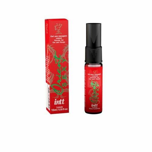 Массажный гель ORIENT, 15 мл 59533 intt massage gel coffee 30 мл массажный гель с ароматом кофе и согревающим эффектом