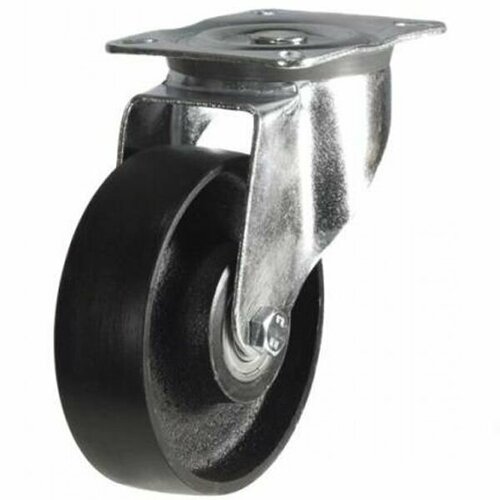 Колесо чугунное поворотное термостойкое 100 мм LongWay SCss 42