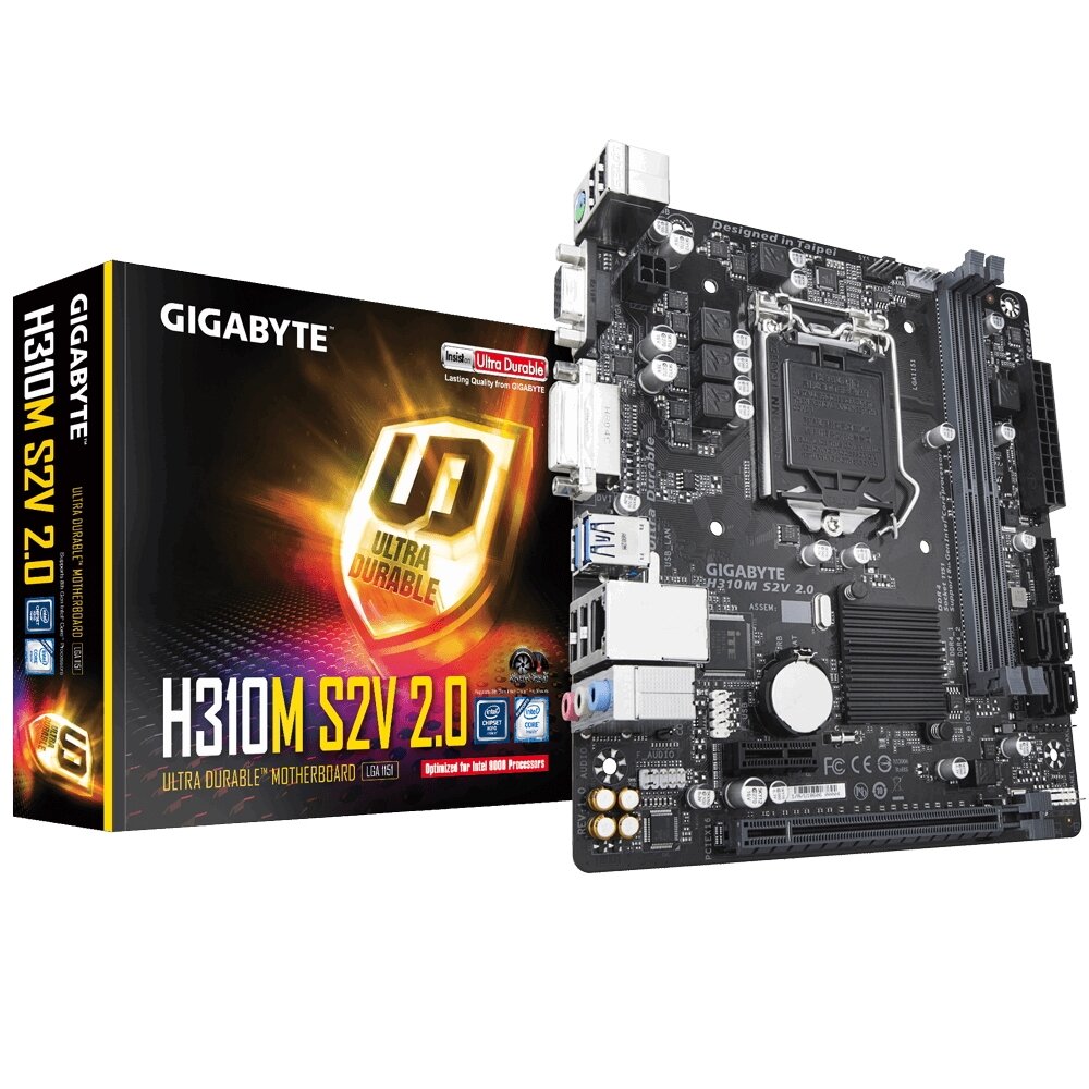 Материнская плата GIGABYTE H310M S2V 2.0 (rev. 1.0) — фото 10