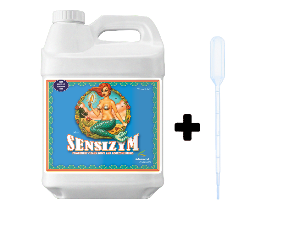 Advanced Nutrients Sensizym 0,5л + пипетка-дозатор, удобрение для растений, добавка для ферментации корней