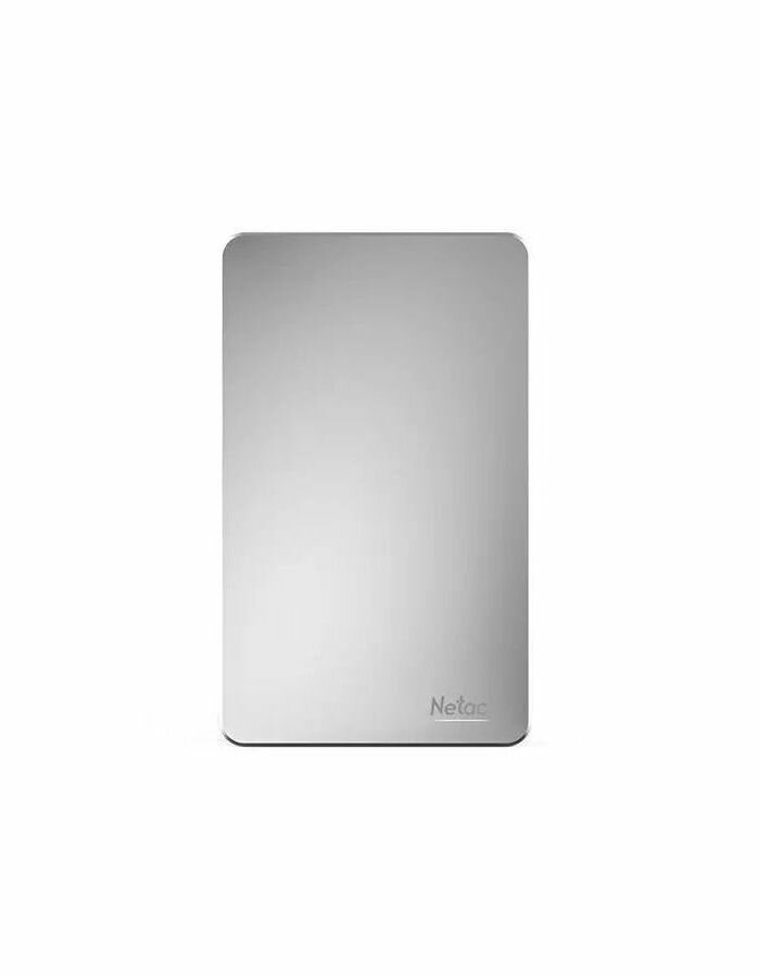 Внешний жесткий диск 2.5'' Netac 1Tb, micro USB 3.0, алюминиевый корпус, серебристый - фото №12