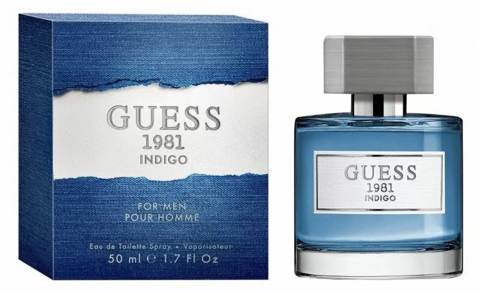 Туалетная вода Guess 1981 Indigo For Men 50