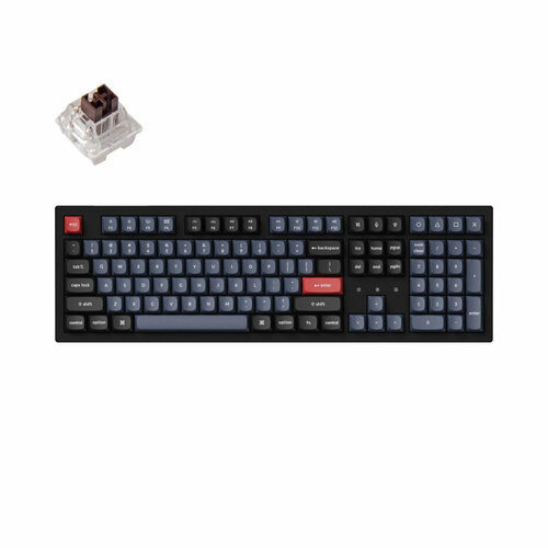Клавиатура беспроводная Keychron K10 Pro K pro Brown Switch черный K10P-H3 4379700₽