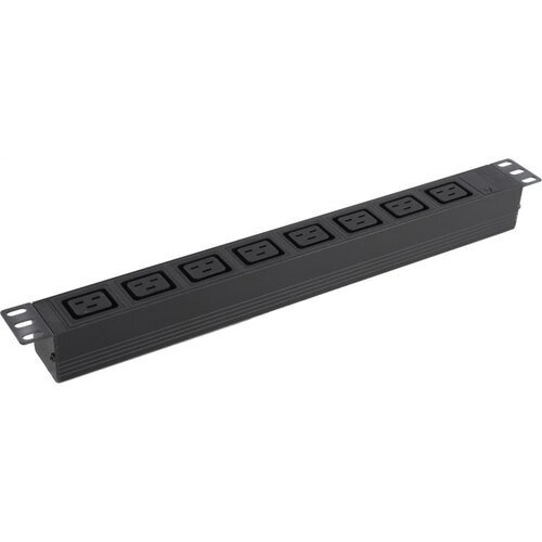 Exegate EX280872RUS Блок розеток ExeGate ServerPro PDU-19H014 Al-8C19-C20, 19",1U,алюм, 8 IEC 320 C19, С20 - фото №9