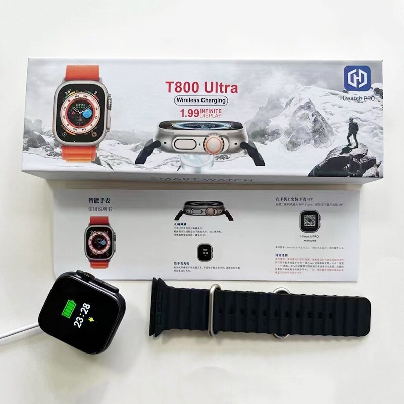 Умные часы Hlwatch Ultra T800 Умные часы Smart Watch Ultra 8 49 mm ВАМ –10 % Умные часы Smart Watch Ultra 8 49 mm — фото 9