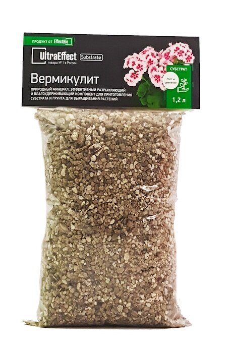 Субстрат Ultra Effect EcoLine - Агро Вермикулит 1.2л